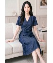 4✮- PDFRY6797 - Denim Midi Dress