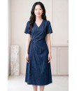 4✮- PDFRY6797 - Denim Midi Dress