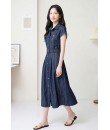 4✮- PDFRY6800 - Denim Midi Dress