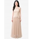 4✮- PDFRY6840 - Maxi Dress (Top+Skirt)