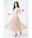 4✮- PDFRY6840 - Maxi Dress (Top+Skirt)