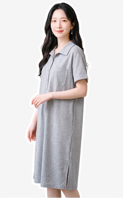 4✮- PEFRY5406 - Knee Dress