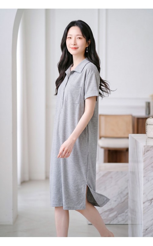 4✮- PEFRY5406 - Knee Dress