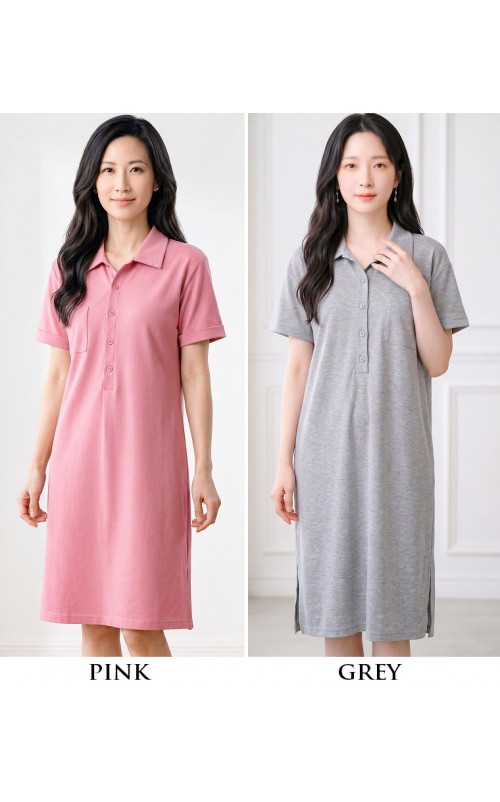 4✮- PEFRY5406 - Knee Dress