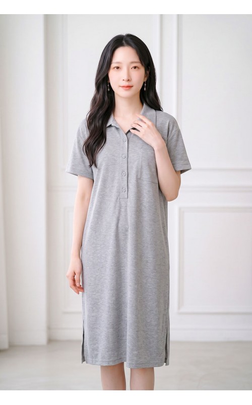 4✮- PEFRY5406 - Knee Dress