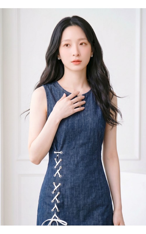 4✮- PEFRY6798 - Denim Mini Dress