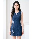 4✮- PEFRY6798 - Denim Mini Dress