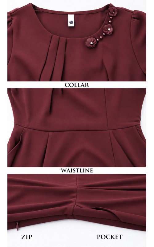 4✮- PEFRY6899 - Midi Dress 