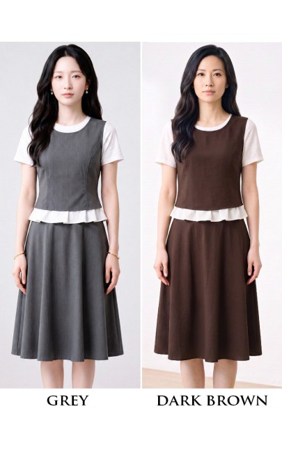 4✮- PEFRY7016 - Knee Dress (Small Cutting)