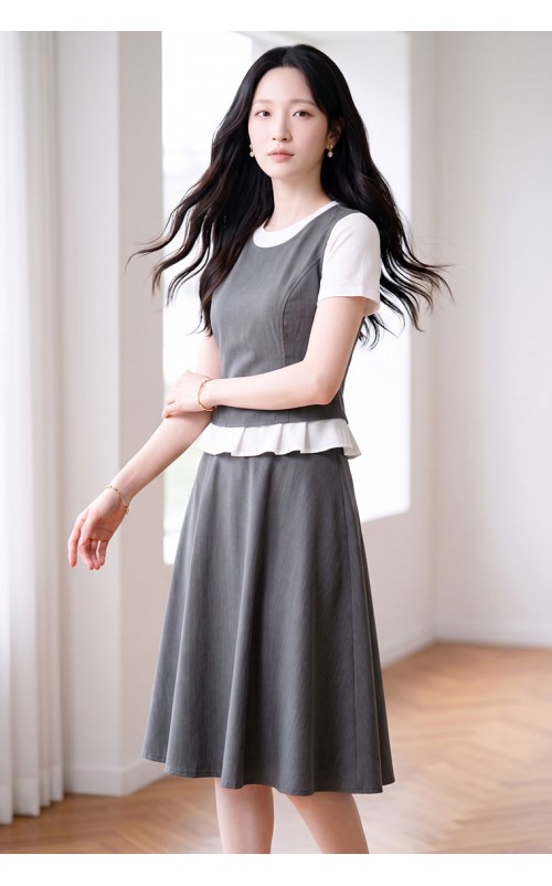 4✮- PEFRY7016 - Knee Dress (Small Cutting)
