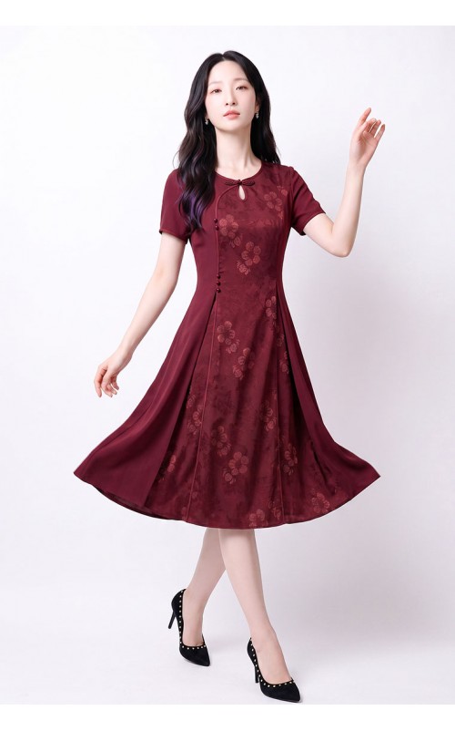 4✮- PEFRY7022 - Knee Dress (Small Cut)