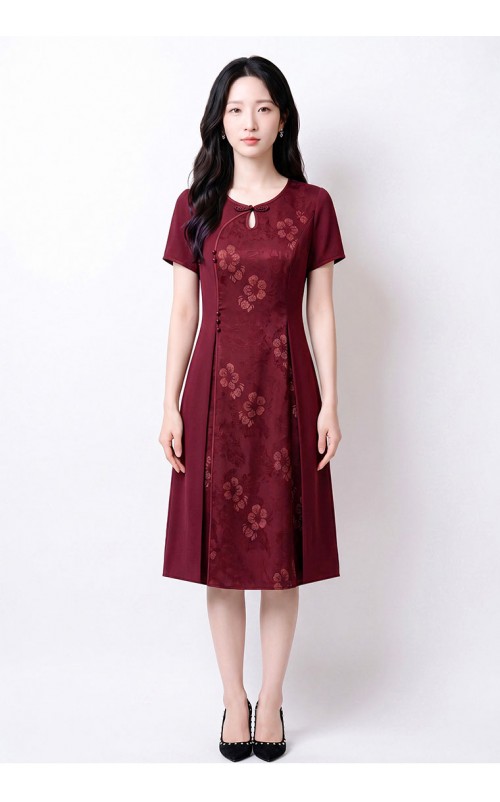 4✮- PEFRY7022 - Knee Dress (Small Cut)