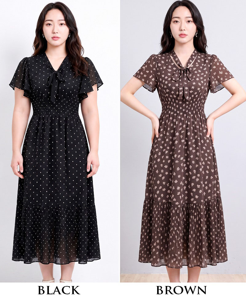 4✮- PEFRY7023 - Midi Dress 
