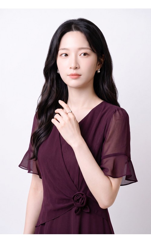4✮- PEFRY7025 - Knee Dress (Small Cutting)