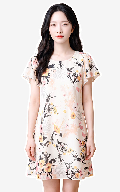 4✮- PEFRY7048 - Mini Dress