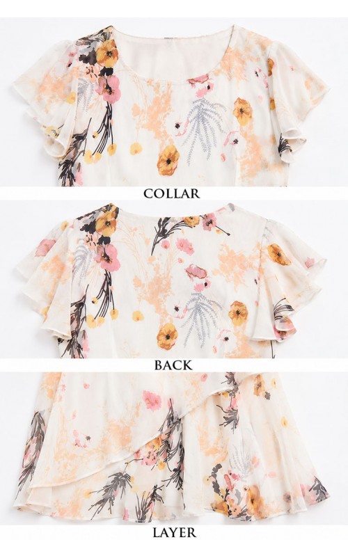 4✮- PEFRY7050 - Knee Dress