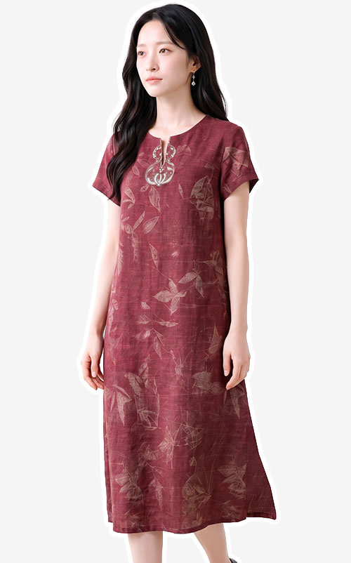 4✮- PEFRY7058 - Midi Dress