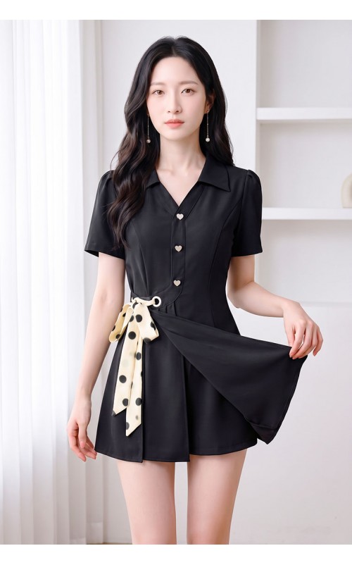 4✮- PEFRY7066 - Set (Long Top+Shorts)