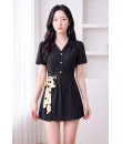 4✮- PEFRY7066 - Set (Long Top+Shorts)