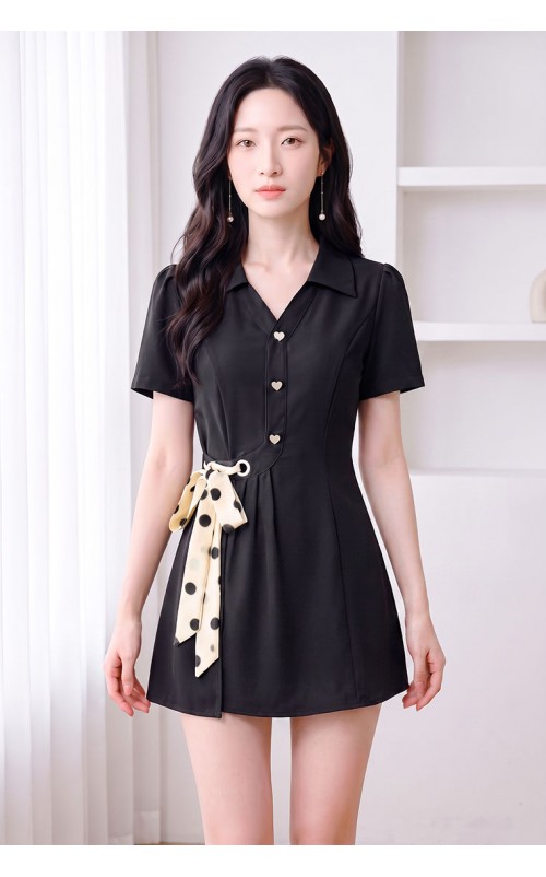4✮- PEFRY7066 - Set (Long Top+Shorts)