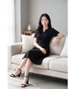 4✮- PEFRY7095 - Knee Dress
