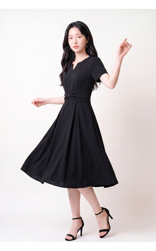 4✮- PEFRY7095 - Knee Dress