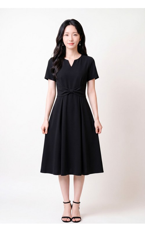 4✮- PEFRY7095 - Knee Dress