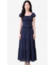 4✮- PEFRY6840 - Midi Dress (Top+Skirt)