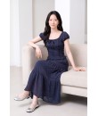 4✮- PEFRY6840 - Midi Dress (Top+Skirt)