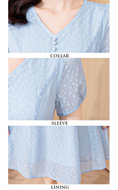 4✮- PEFRY7138 - Knee Dress