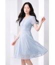 4✮- PEFRY7138 - Knee Dress