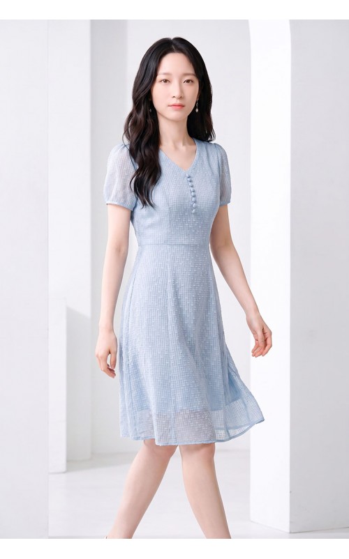 4✮- PEFRY7138 - Knee Dress