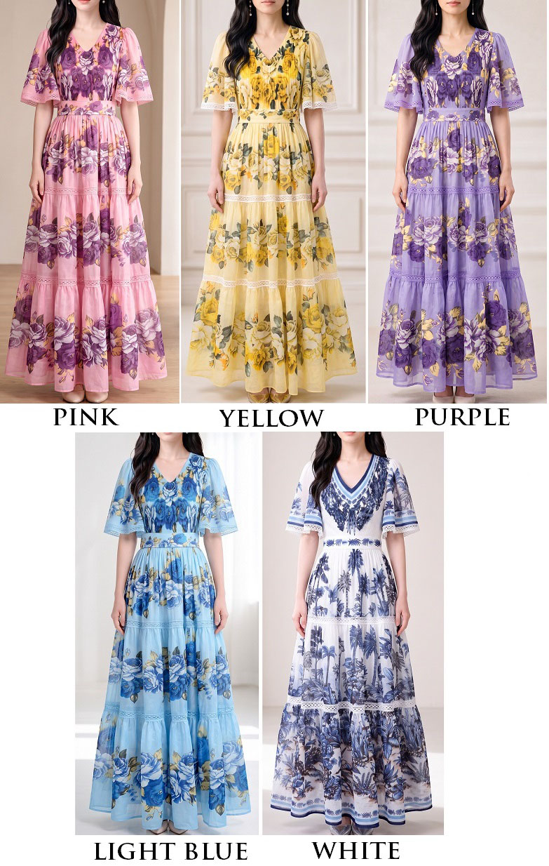 4✮- PEFRY7180 - Maxi Dress