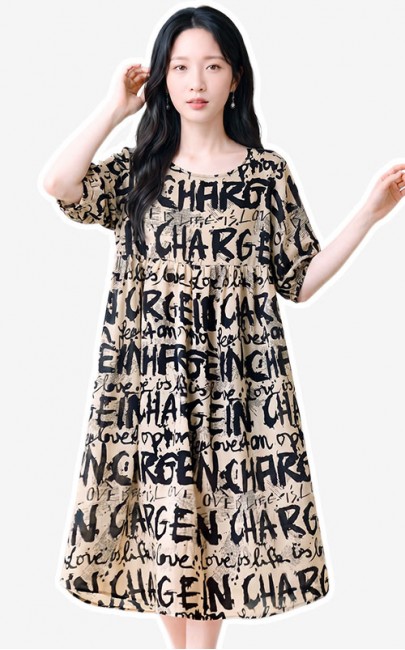 4✮- PEFRY7239 - Knee Dress