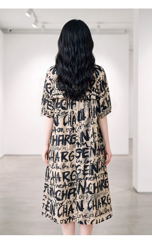 4✮- PEFRY7239 - Knee Dress