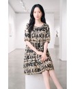 4✮- PEFRY7239 - Knee Dress