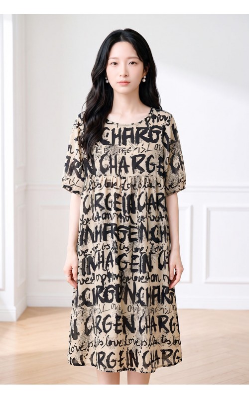 4✮- PEFRY7239 - Knee Dress