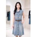 4✮- PEFRY7318 - Denim Knee Dress