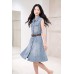 4✮- PEFRY7318 - Denim Knee Dress