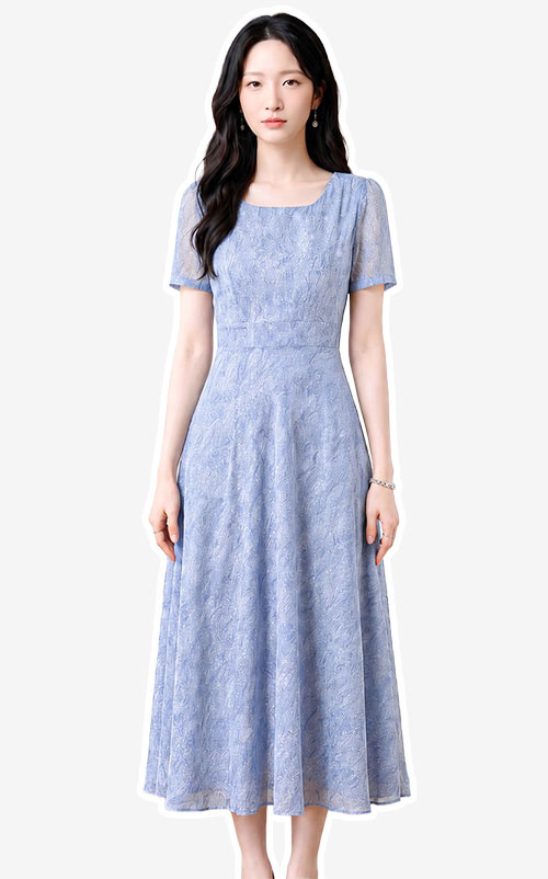 4✮- PEFRY7341 - Midi Dress
