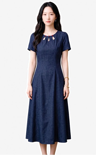 4✮- PEFRY7439 - Midi Dress