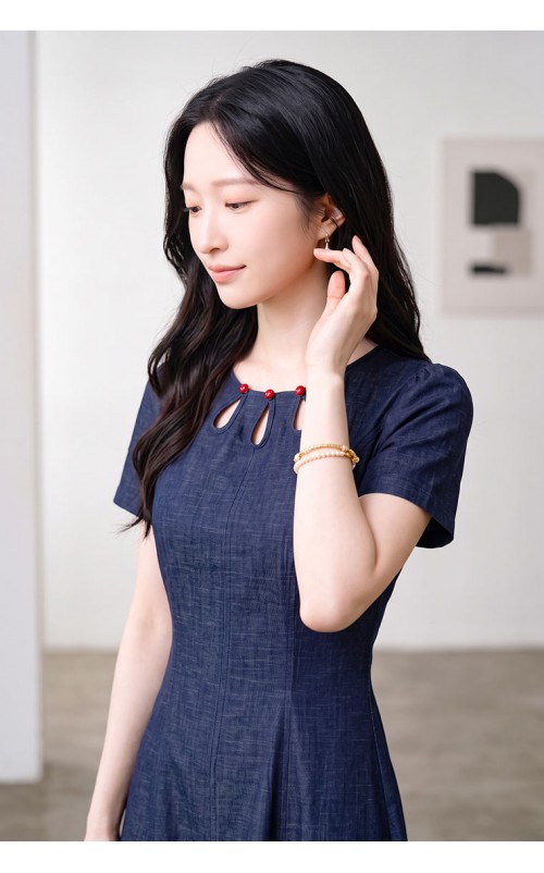 4✮- PEFRY7439 - Midi Dress