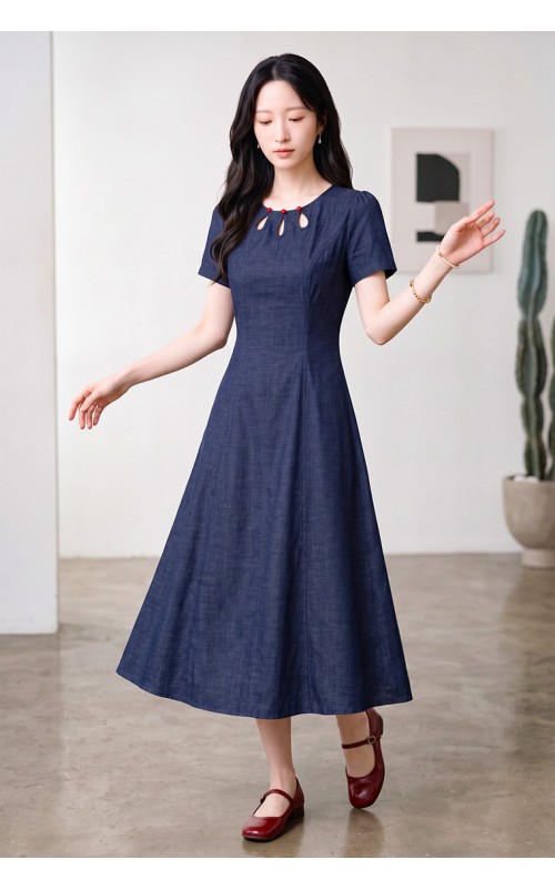4✮- PEFRY7439 - Midi Dress