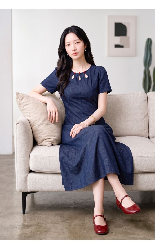 4✮- PEFRY7439 - Midi Dress