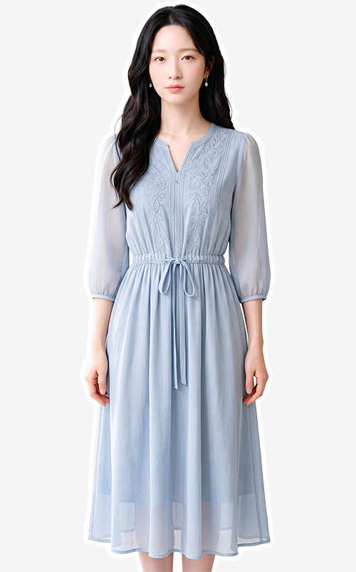 4✮- PEFRY7465 - Midi Dress