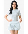 4✮- PEFRY7471 - Set (Long Top+Shorts)