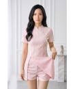 4✮- PEFRY7471 - Set (Long Top+Shorts)
