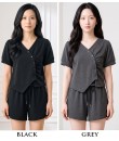 4✮- PEFRY7066 - Set (Crop Top+Shorts)