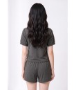 4✮- PEFRY7066 - Set (Crop Top+Shorts)