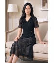 4✮- PEFRY7558 - Midi Dress (Small Cutting)